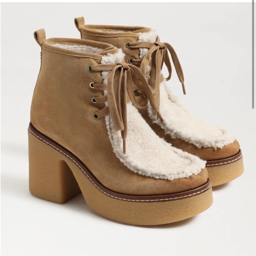 Sam Edelman lace-up Shaw boot - size 7